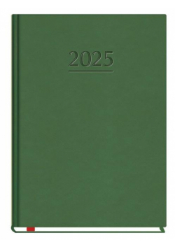 Terminarz 2025 A5 tygodniowy popularny zielony