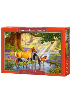 Puzzle Horses By The Stream 1000