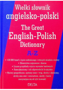 Wielki słownik angielsko - polski A - Z