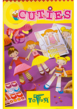 Cuties Ubieranie lalek z papieru Wycinanki Ubieranki
