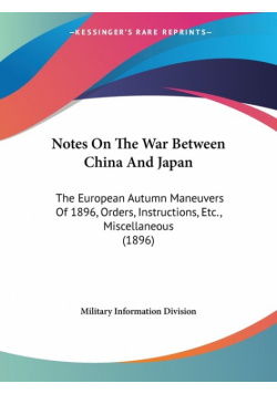 Notes On The War Between China And Japan