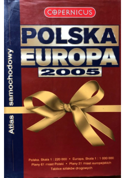 Polska Europa Atlas Samochodowy 2005
