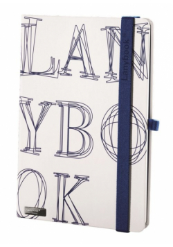 Notes A6 Lanybook LYO w kratkę biały