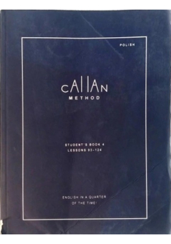 Callan Method Students Book 4 Lessons 93 124