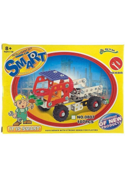 Klocki metalowe Konstruktor 107el