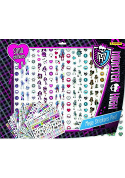 Naklejki Mega pads Monster High 5000 naklejek