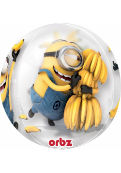 Balon foliowy Minionek 38x40cm