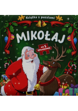 Mikołaj Książka z puzzlami
