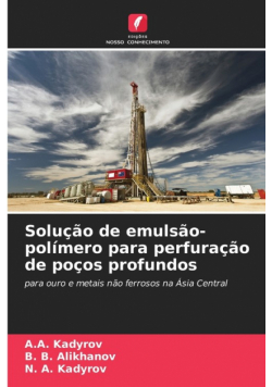 Solução de emulsão-polímero para perfuração de poços profundos