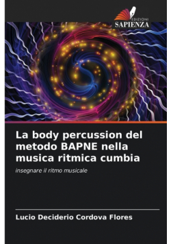 La body percussion del metodo BAPNE nella musica ritmica cumbia