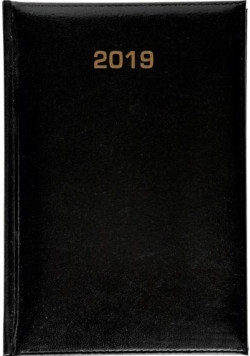 Kalendarz 2019 Tygodniowy A4 Baladek czarny