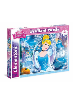 Puzzle SuperColor Brilliant Kopciuszek 104