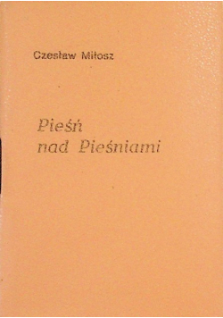 Pieśń nad pieśniami MIniatura