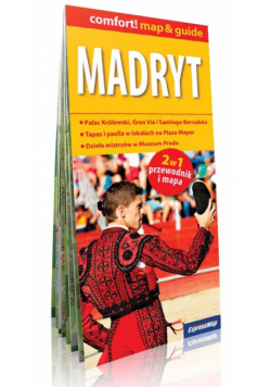 Madryt 2w1: przewodnik + mapa