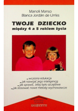 Twoje dziecko między 4 a 5 rokiem życi