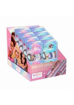 Taśmy dekoracyjne WOW mix wzorów WOW00050