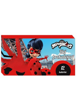 Klej brokatowy 12 kolorów