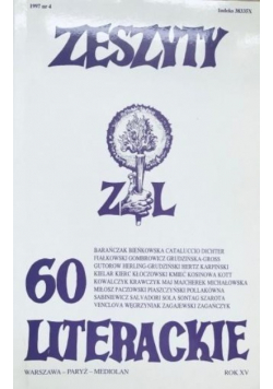 Zeszyty literackie 60 Nr  4 / 97