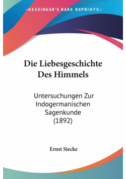 Die Liebesgeschichte Des Himmels