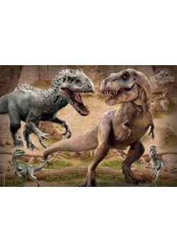 Puzzle dwustronne 2w1 maxi 108 Jurassic World
