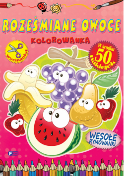 Roześmiane owoce kolorowanka