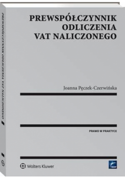 Prewspółczynnik odliczenia VAT naliczonego