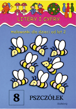 Litery i cyfry Malowanki dla dzieci od lat 2