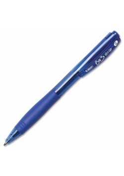 Długopis BU3 Grip Niebieski blister 4 sztuki