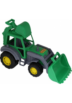 Altaj traktor-koparka zielona