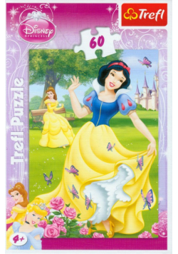 Puzzle 60 Motyle i Śnieżka
