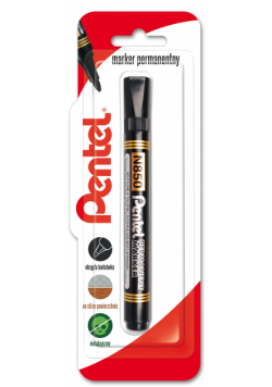 Marker permenentny z okrągłą końcówka N850 czarny 1 szt.