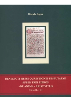 Benedicti hesse quaestiones disputatae super tres libros