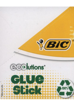 Klej ECOlutions Glue Stic 36g display 12 sztuk