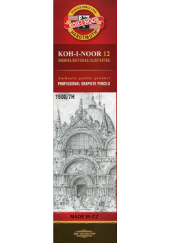 Ołówek grafitowy 1500/7H 12 sztuk