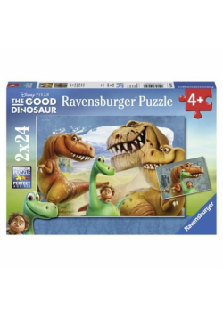 Puzzle Dobry Dinozaur 2x24