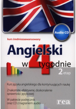 Cook Alan - Angielski w 4 tygodnie Etap 2 + CD, Nowa