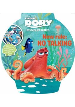 Kolorowanka z naklejkami Gdzie jest Dory