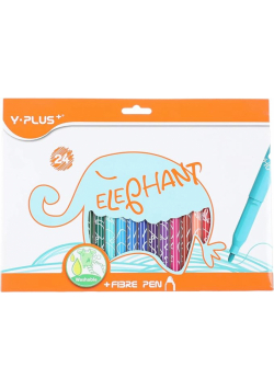 Flamastry Elephant 24 kolory Y-Plus