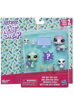 Littlest Pet Shop Żółwie na Nocnym Filmie