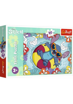 Puzzle 30 Lilo&Stitch na wakacjach TREFL