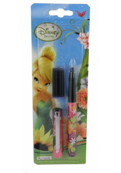 Pióro kulkowe + 2 naboje Wróżki Disney Różowy