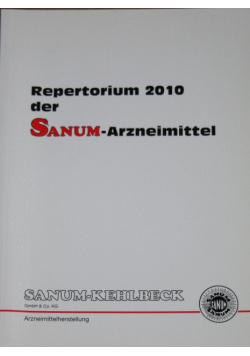 Repertorium der Sanum-Arzneimittel