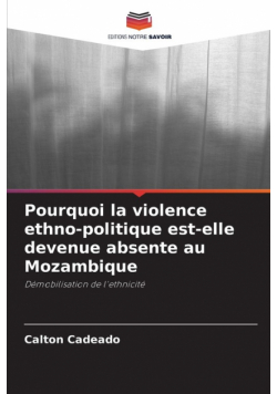 Pourquoi la violence ethno-politique est-elle devenue absente au Mozambique
