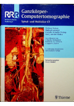 Ganzkorper Computertomographie Spiral und Multislice CT