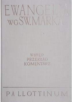 Ewangelia wg Św. Marka