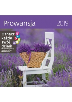 Kalendarz 2019 30x30 Prowansja HELMA