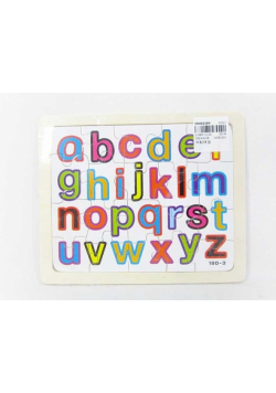 Puzzle drewniane Układanka Alfabet 20