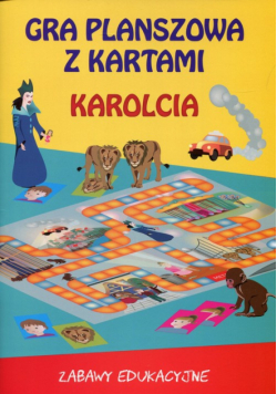 Gra planszowa z kartami Karolcia