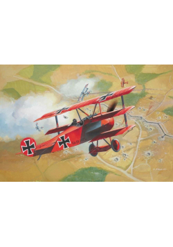 Samolot. Fokker Dr. 1 Triplane