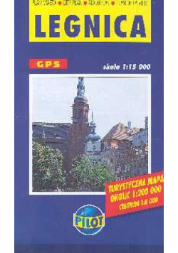 Legnica Plan miasta 1: 15 000